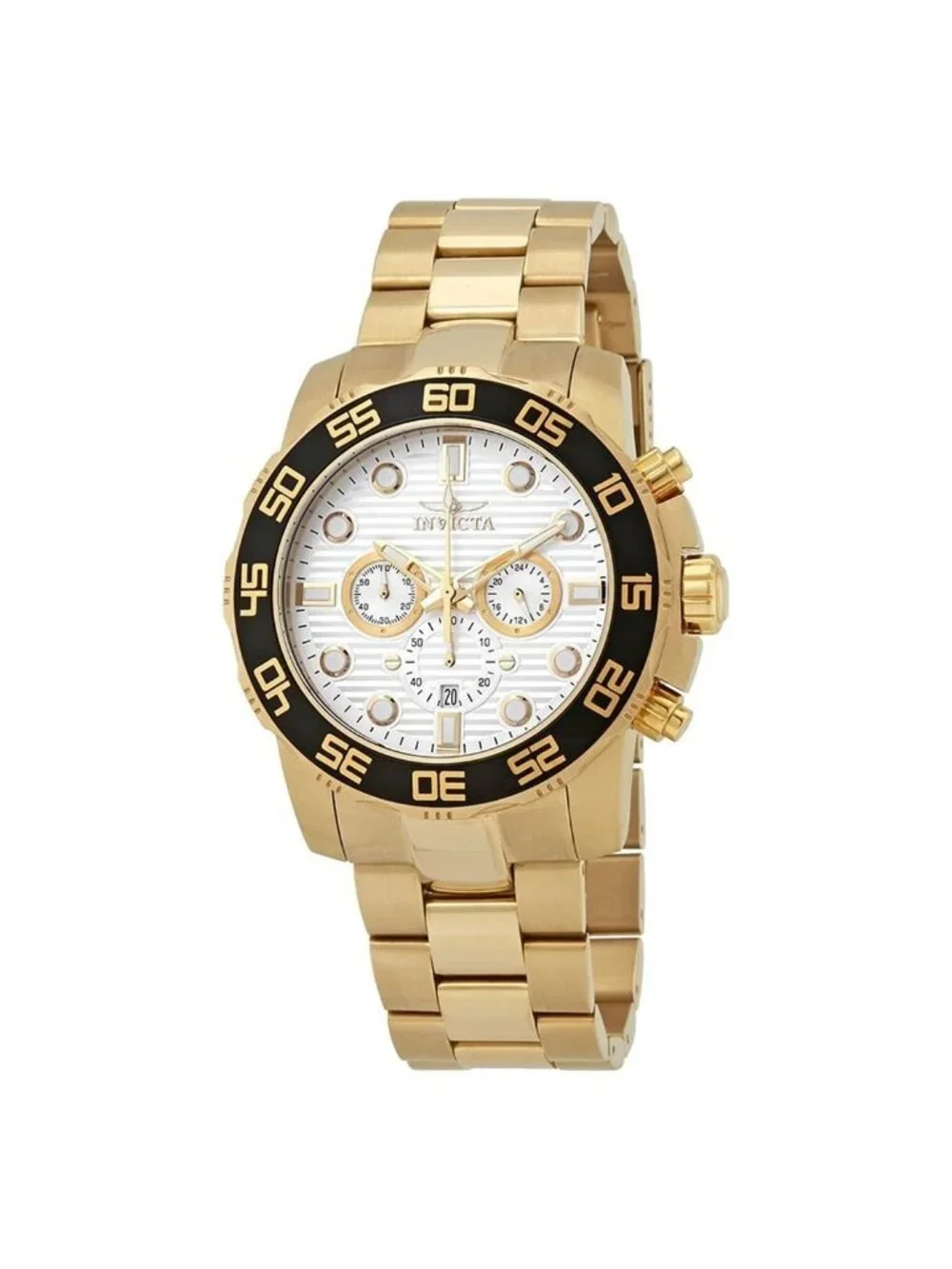 NWT Invicta Pro Diver Chronograph Silver Dial Men's Watch